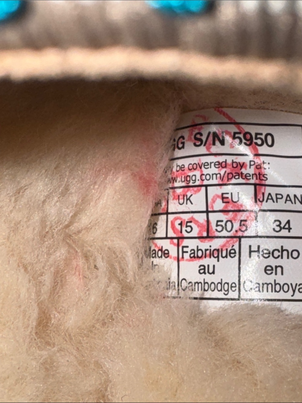UGG TASMAN - Picture 5 of 5